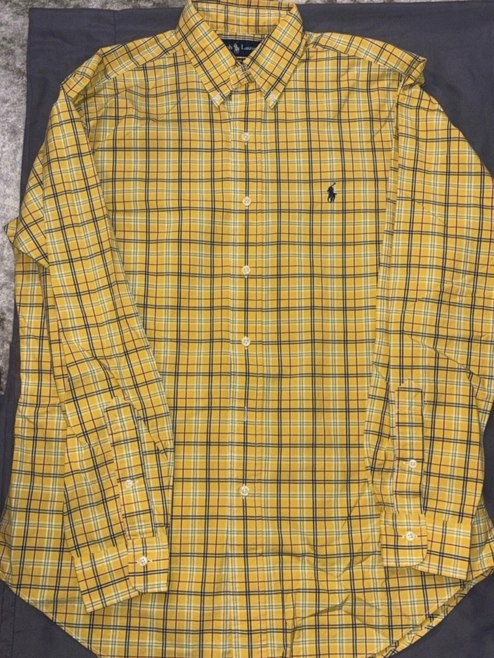 Ralph Lauren Classic Fit Plaid Button Down
